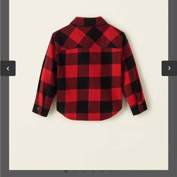 Roots Other - Roots Baby Relaxed Park Plaid Shirt 18-24 months